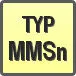 Piktogram - Typ: MMSn